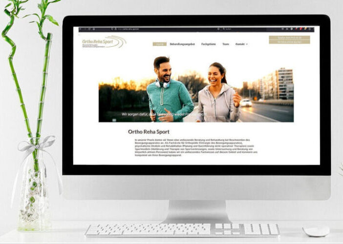 medicus solutions: Wir erstellen und konzipieren Praxiswebsites für Fachärzte (Orthopäden).
