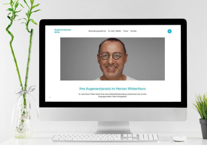 medicus solutions: Wir erstellen und konzipieren Praxiswebsites für Augenärzte, Augenarztpraxen